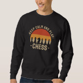 Schachspieler Sweatshirt (Vorderseite)