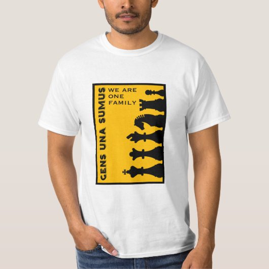 Schachspieler T-Shirt (Vorderseite)