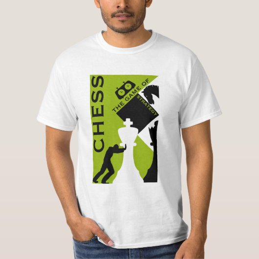 Schachspieler T-Shirt (Vorderseite)