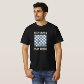 Schachspieler T-Shirt (Vorne ganz)