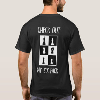 Schachspieler T-Shirt Schau Dir Mein Sechserpack S