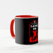 Schachspieler Tasse (Vorderseite Links)