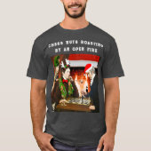 Schachspieler Weihnachten T-Shirt (Vorderseite)