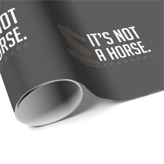 Schachspieler Zitat Ritterstück kein Pferd Geschenkpapier (Rolleneckpunkt)