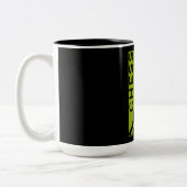 Schachspieler Zweifarbige Tasse (Links)