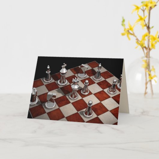 Schachspielkarte Karte (Gelbe Blume)