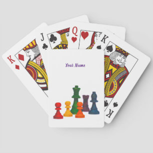 Schachspielkarten Spielkarten