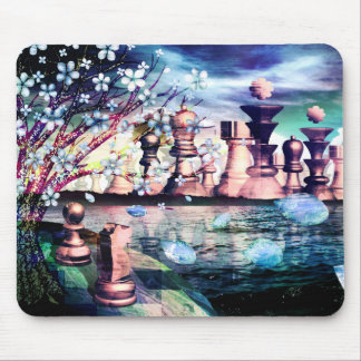 Schachstadt Fantasy Art "Coming Zuhause" Mousepad