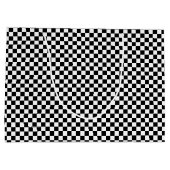 Schachstil Große Geschenktüte (Rückseite)