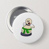 Schachstück am Schach befestigt Button (Vorne & Hinten)