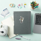 Schachstück Bischofsstab Schach Aufkleber (iPad Hülle)