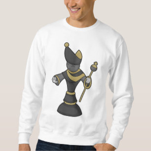 Schachstück Bischofsstab Schach Sweatshirt