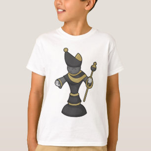 Schachstück Bischofsstab Schach T-Shirt