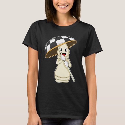 Schachstück Bishop Schach T-Shirt (Vorderseite)