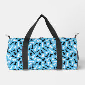 Schachstück Design Duffle Bag (Vorderseite)