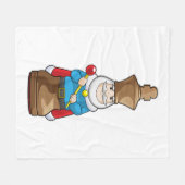 Schachstück King Chess Fleecedecke (Vorderseite (Horizontal))