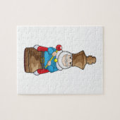 Schachstück King Chess Puzzle (Horizontal)