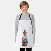 Schachstück King Chess Schürze (Getragen)