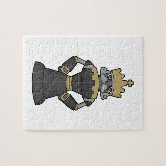 Schachstück King Crown Schach Puzzle (Horizontal)