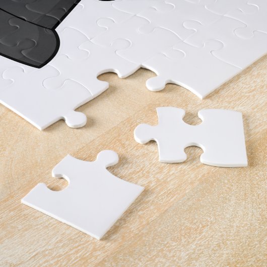 Schachstück King Crown Schach Puzzle (Seite)