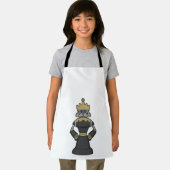 Schachstück King Crown Schach Schürze (Insitu)