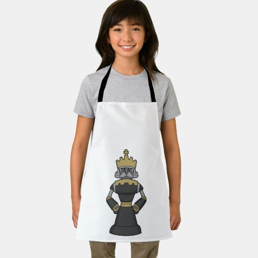 Schachstück King Crown Schach Schürze (Insitu)