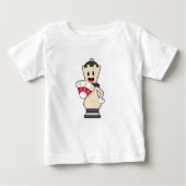 Schachstück Königin beim Schach.PNG Baby T-shirt (Vorderseite)