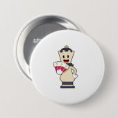 Schachstück Königin beim Schach.PNG Button (Vorne & Hinten)