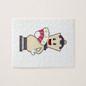 Schachstück Königin beim Schach.PNG Puzzle (Horizontal)