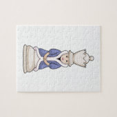 Schachstück Königin Schach Puzzle (Horizontal)