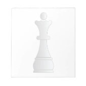 Schachstück Notizblock (Vorderseite)