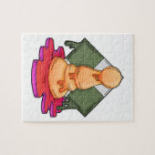 Schachstück Pawn Puzzle (Horizontal)