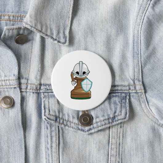 Schachstück Pawn Schach Button (Beispiel)