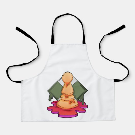 Schachstück Pawn Schürze (Vorderseite)