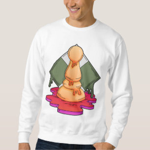 Schachstück Pawn Sweatshirt