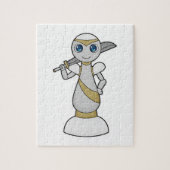 Schachstück Pawn Sword Schach Puzzle (Vertikal)