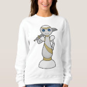 Schachstück Pawn Sword Schach Sweatshirt (Vorderseite)