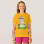 Schachstück Ritterschach T-Shirt (Vorne ganz)