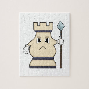 Schachstück Rook bei Schach.PNG Puzzle