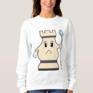 Schachstück Rook bei Schach.PNG Sweatshirt