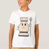 Schachstück Rook bei Schach.PNG T-Shirt (Vorderseite)