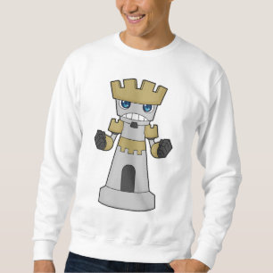 Schachstück Rook Schach Sweatshirt