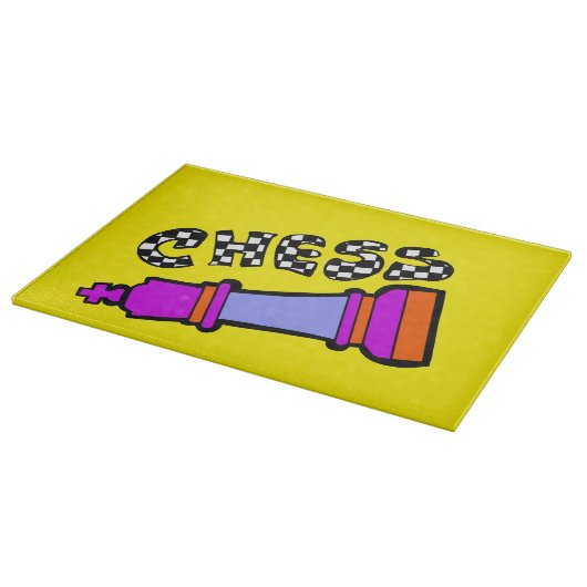 Schachstück Schneidebrett (Ecke)