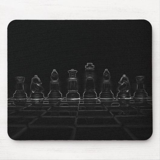 Schachstücke Mousepad (Vorne)