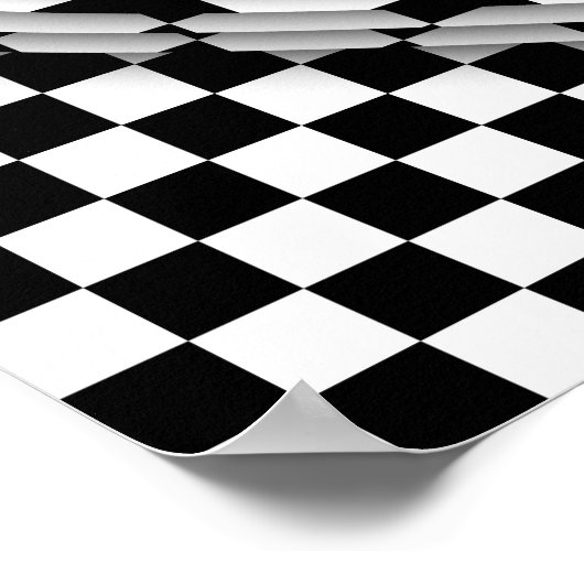 Schachte Herzkunst Poster (Ecke)