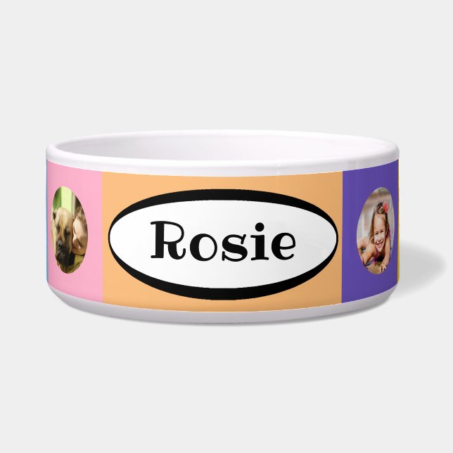 Schachte Keramik Dog Food Bowl - HAMbWG Napf (Vorderseite)