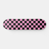 Schachte schwarz-rosa Skateboard (Horizontal)
