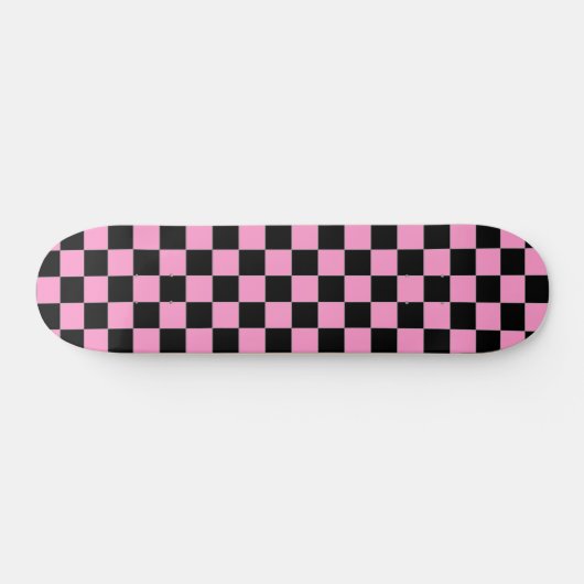 Schachte schwarz-rosa Skateboard (Horizontal)