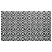 Schachtel aus schwarzem und weißem Panda Stoff (Yard (91,4 cm))