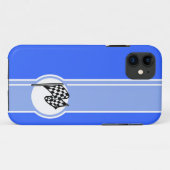 Schachtel; blau Case-Mate iPhone hülle (Rückseite (Horizontal))